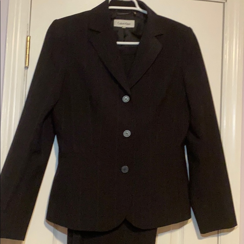 Black Calvin Klein pantsuit